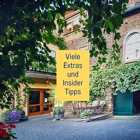Ferienhaus Schwaab-Scherr, Genau Zwischen Bernkastel-Kues Und Traben-Trarbach, Mit Kostenlosem Oepnv-Ticket Fuer Bus Und Bahn, Parkplaetzen, Fahrradgarage Und Vielen Tipps Erden Exterior foto